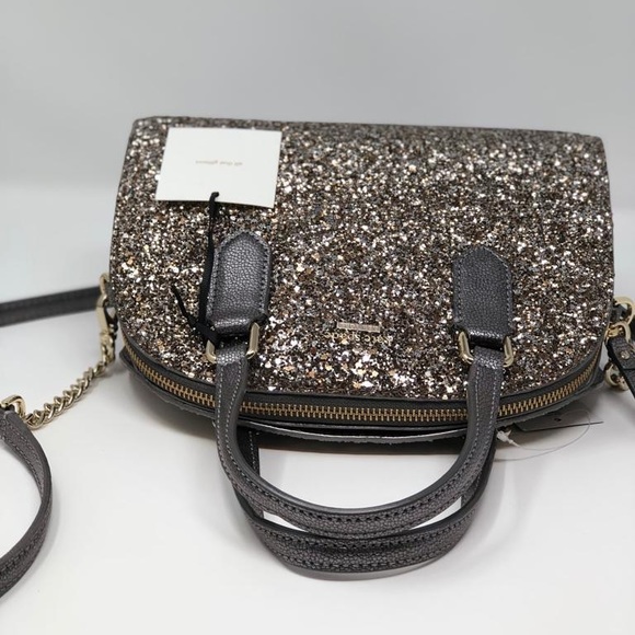Kate Spade laurel way  Reiley glitter bag+wallet - Picture 6 of 8